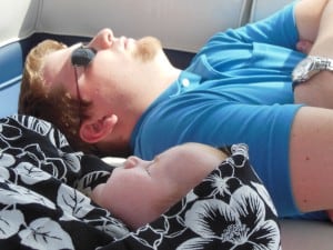 First time on a boat